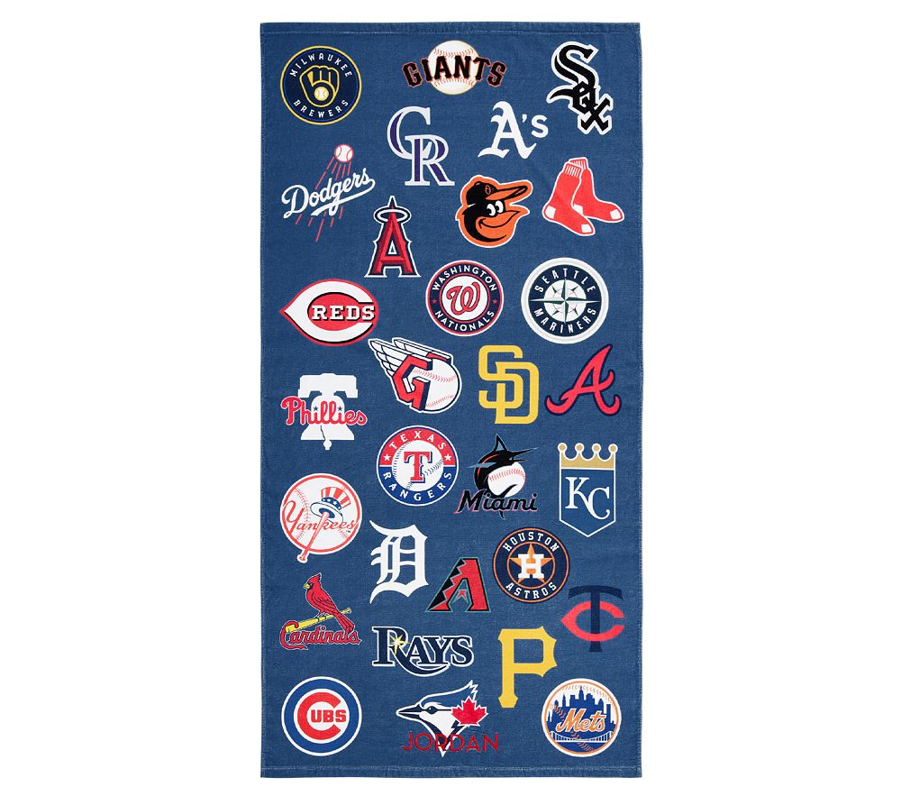 <i>MLB™</i> Kid Beach Towel UPF 50+ | Pottery Barn Kids