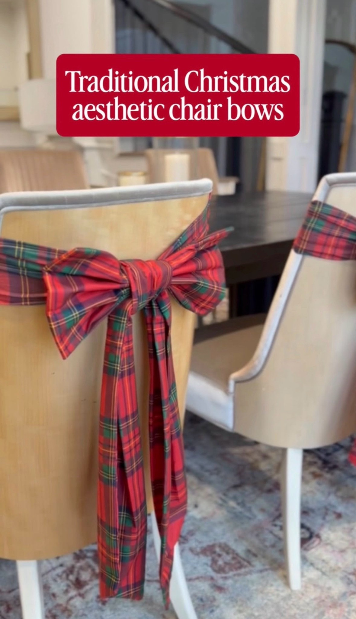 A little plaid, a perfect bow, and timeless Christmas charm. 

Follow me @miriamobrien on IG and TikTok

#LTKHome #LTKOver40 #LTKSeasonal