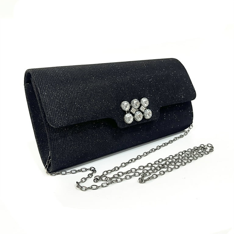 Women's crossbody bag Rhinestone Wedding Evening Clutch Bag Formal tote Wedding party PROM purse | Walmart (US)