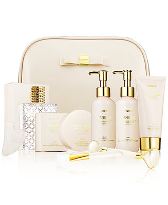 Lovery 10-Pc. Luxury Vanilla Bath & Body Care Spa Gift Set - Macy's | Macy's