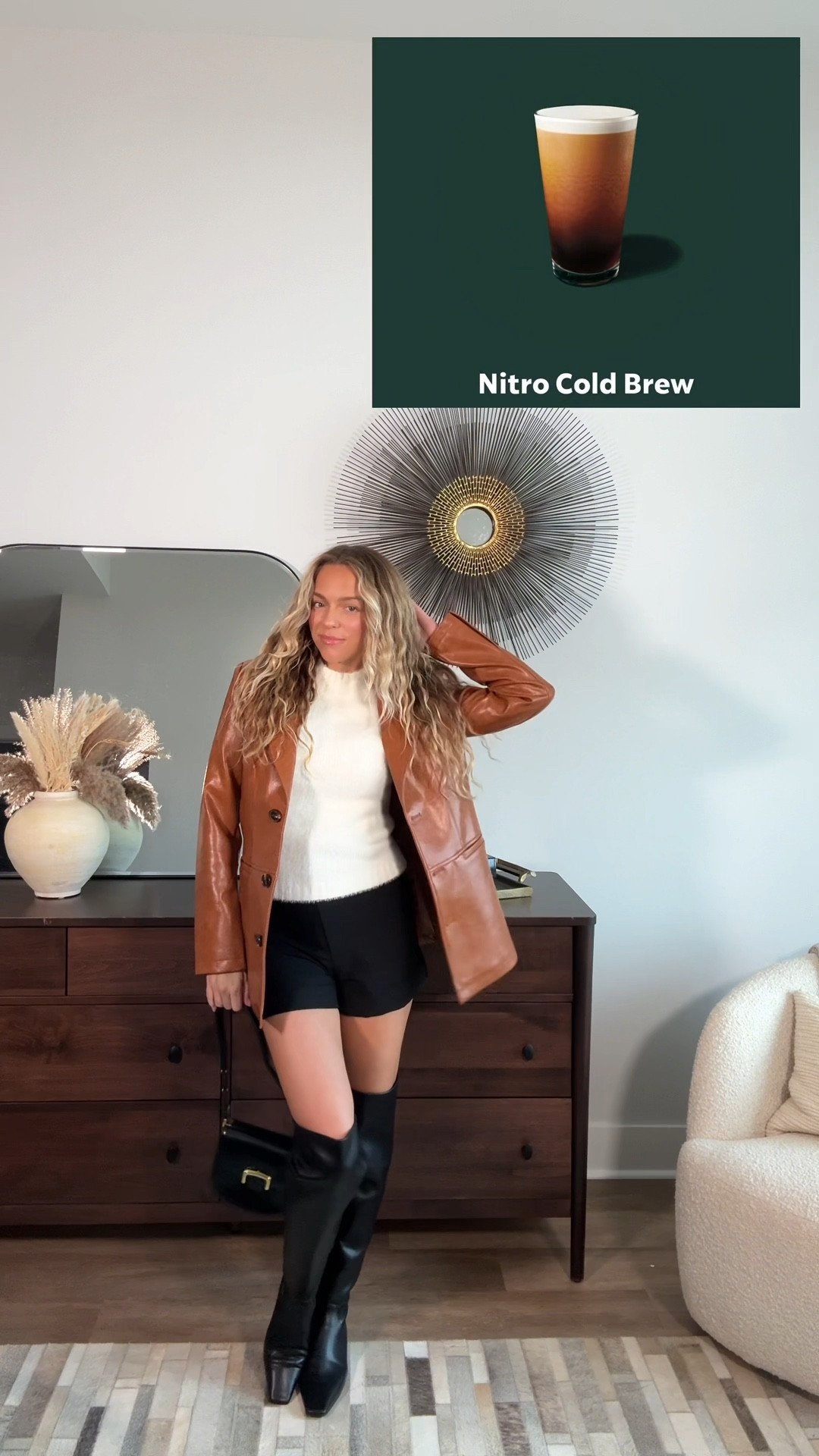 Starbucks drink inspired outfits #outfitinspo #abercrombie
 #revolve #falloutfits #fashioninfluencer #starbucks #ootd #autumnoutfits #fashionista #halloween #dressup 

#LTKStyleTip #LTKFallSale #LTKVideo