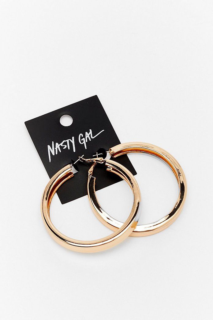 Lay It on Thick Hoop Earrings | NastyGal (US & CA)