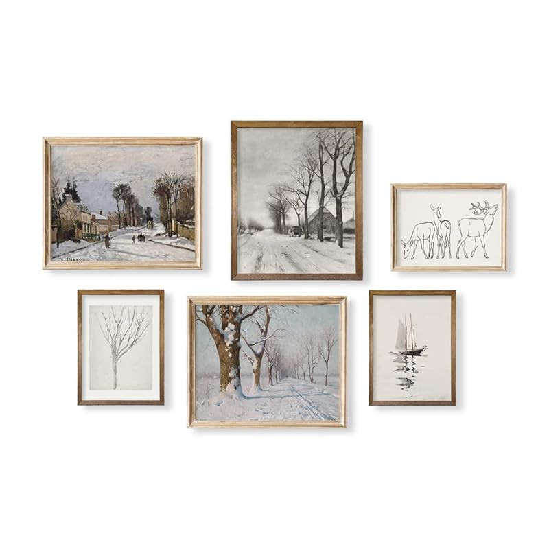 French Country Wall Art Decor - Boho Art Deco Victoria Picture Bathroom - Modern Farmhouse Kitche... | Amazon (US)