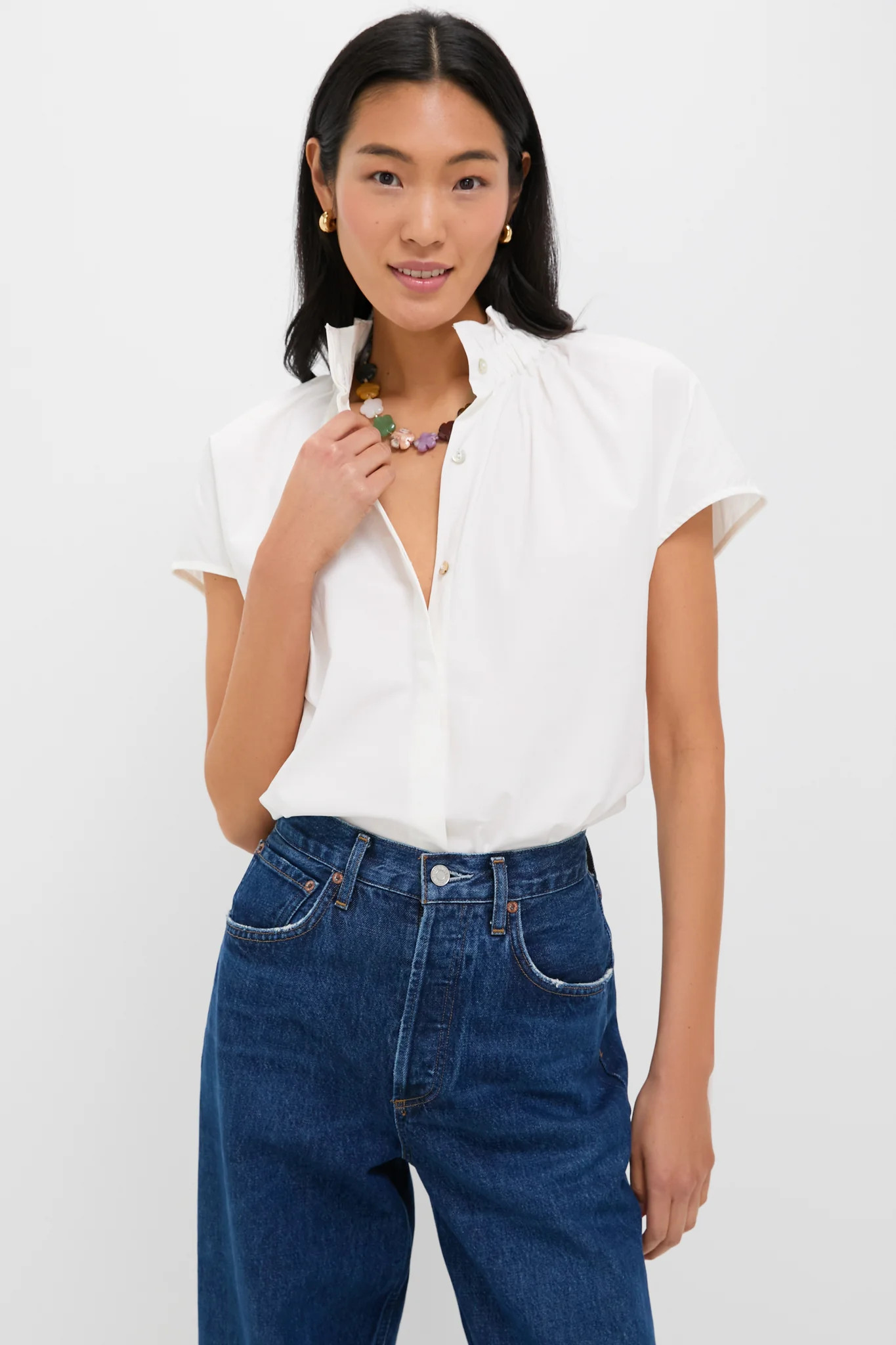 White Rae Blouse | Tuckernuck (US)
