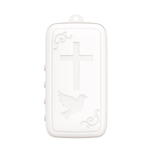 Mini Bible Player – Key-Sized KJV Audio Scripture Device with Psalms, Prayers & Hymns – Ultra-Compact & Rechargeable Christian Gift – Ivory White – AHEHOLY | Amazon (US)