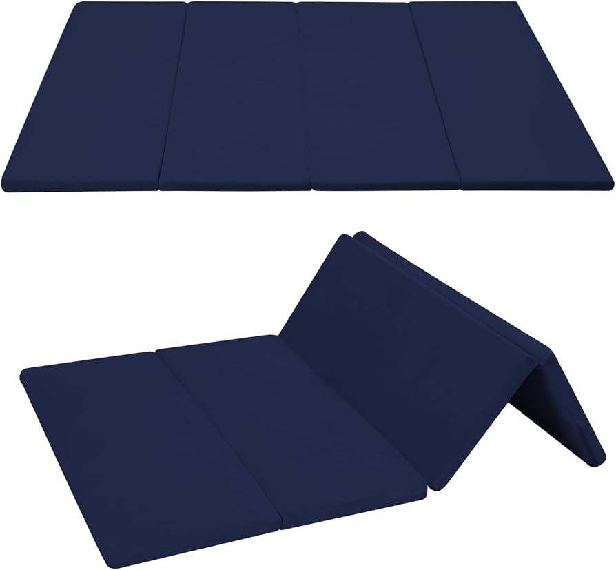 MeMoreCool Foldable Kids Floor Mattress, Play Mat Muscle Mat Large 6x4 FT, Thicken Foam Tatami Fu... | Amazon (US)