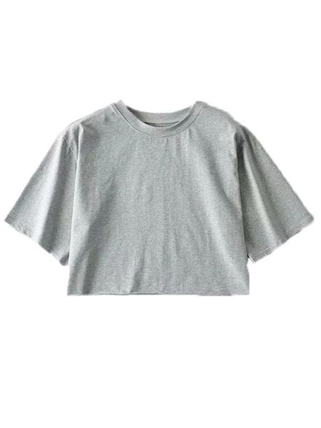 'Jessie' Comfy Cropped T-shirt (5 Colors) | Goodnight Macaroon