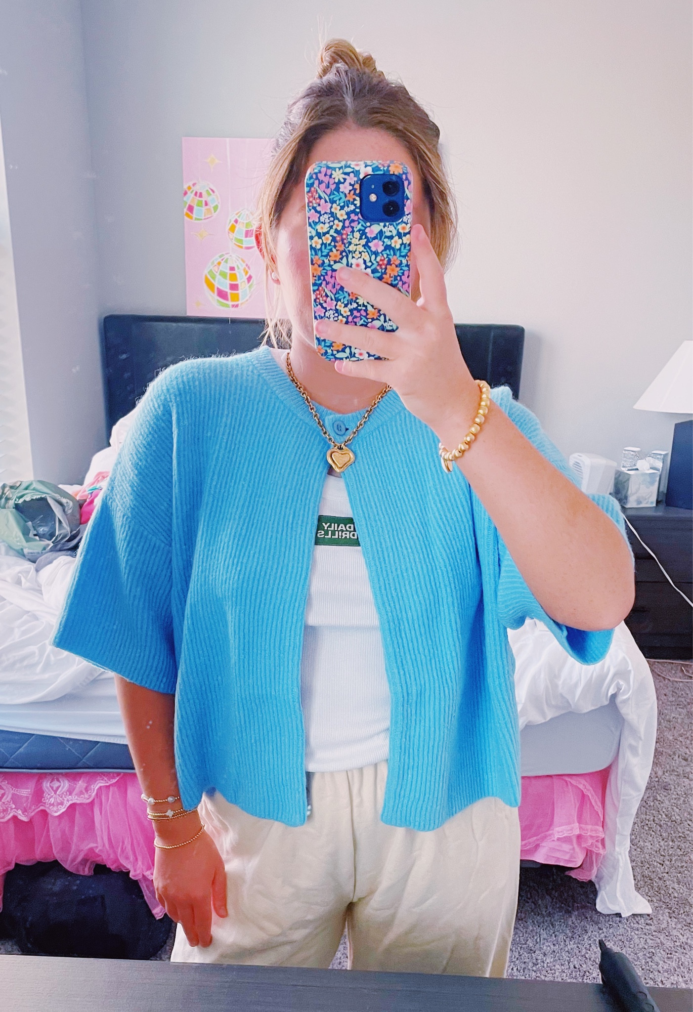 new cardigan + tank💙

#LTKstyletip