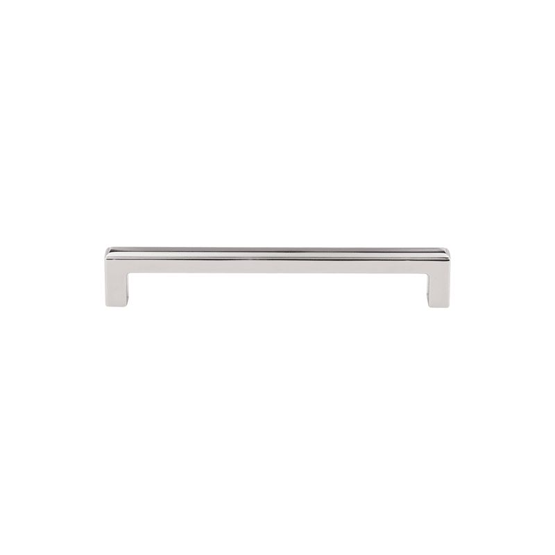 Top Knobs TK674 Podium 6-5/16 Inch Center to Center Handle Cabinet Pull from the Polished Nickel Cab | Build.com, Inc.