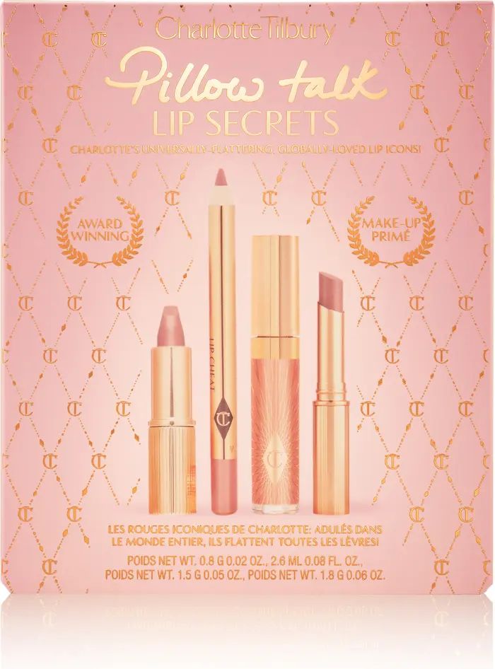 Charlotte Tilbury Pillow Talk Lip Secrets Set USD $79 Value | Nordstrom | Nordstrom