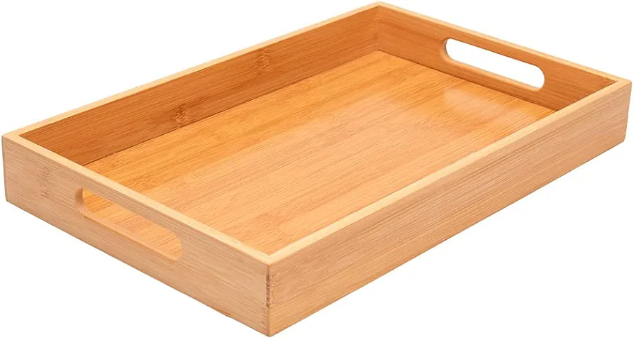 Mimo Style Bandeja Retangular Ecokitchen Com Alça Nas Laterais, Ideal Para Servir Petiscos, Caf... | Amazon (BR)
