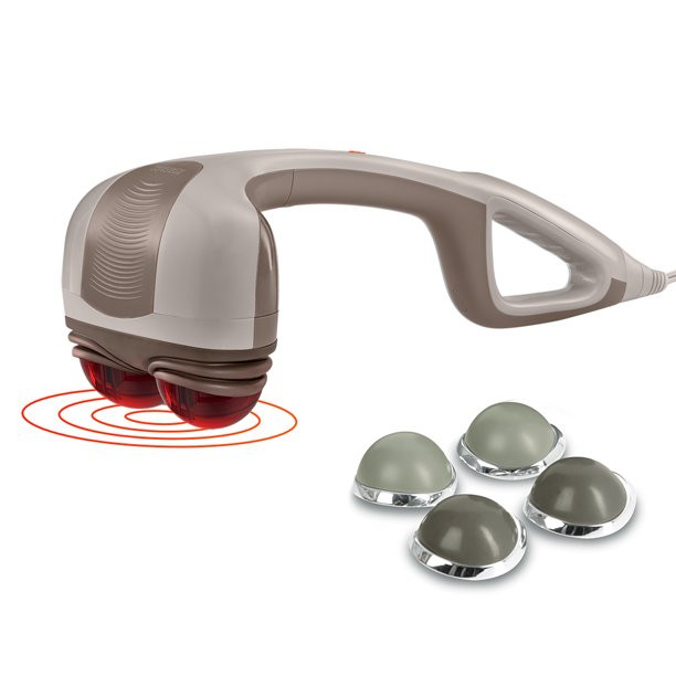 HoMedics Percussion Action Massager with Heat and Dual Pivoting  Heads | Walmart (US)