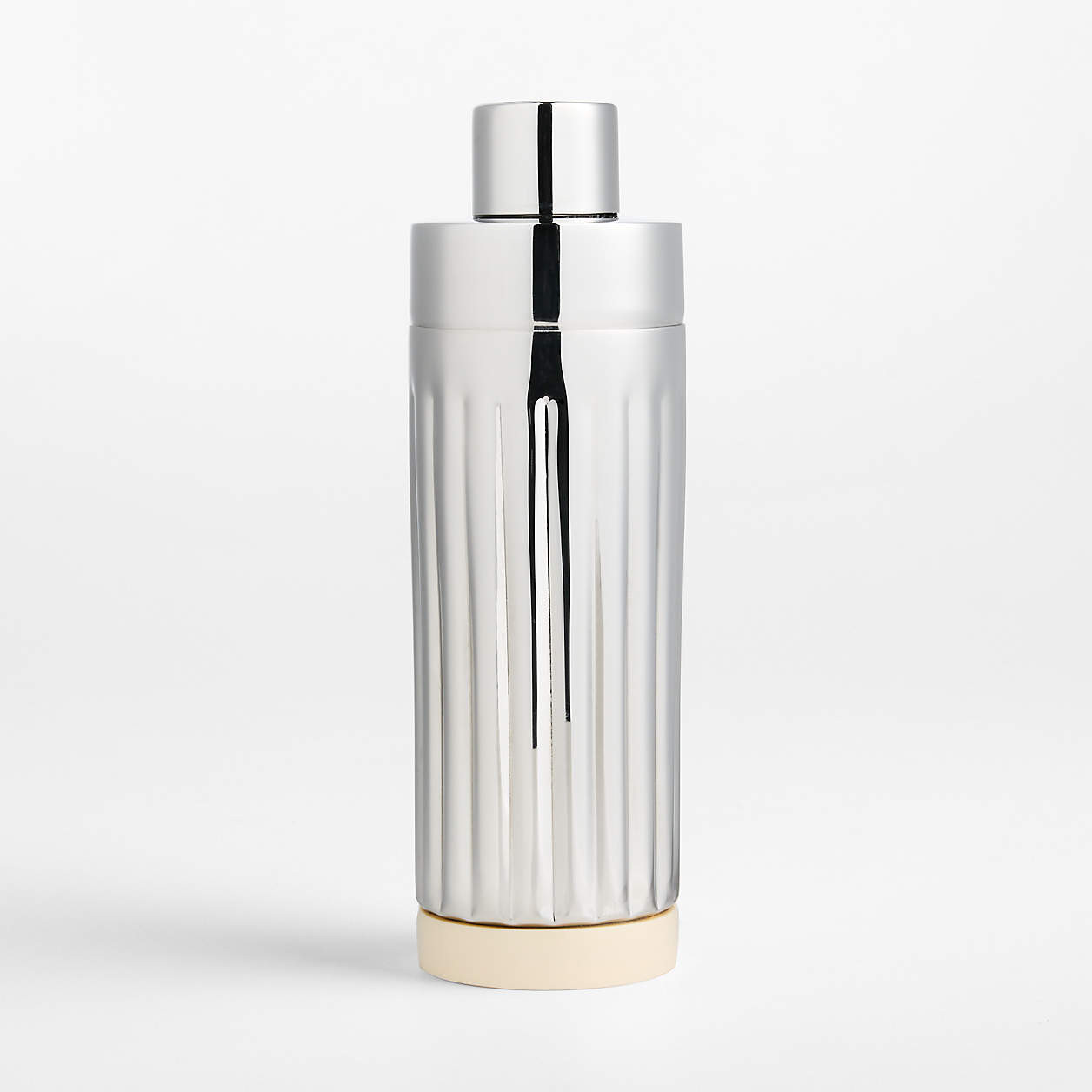 Romeo Cocktail Shaker by Laura Harrier & Tiffany Howell | Crate & Barrel | Crate & Barrel