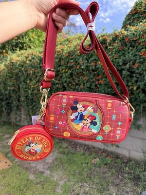 Disney Parks DCA 2026 Lunar New Year Loungefly Crossbody and Coin Purse | eBay US