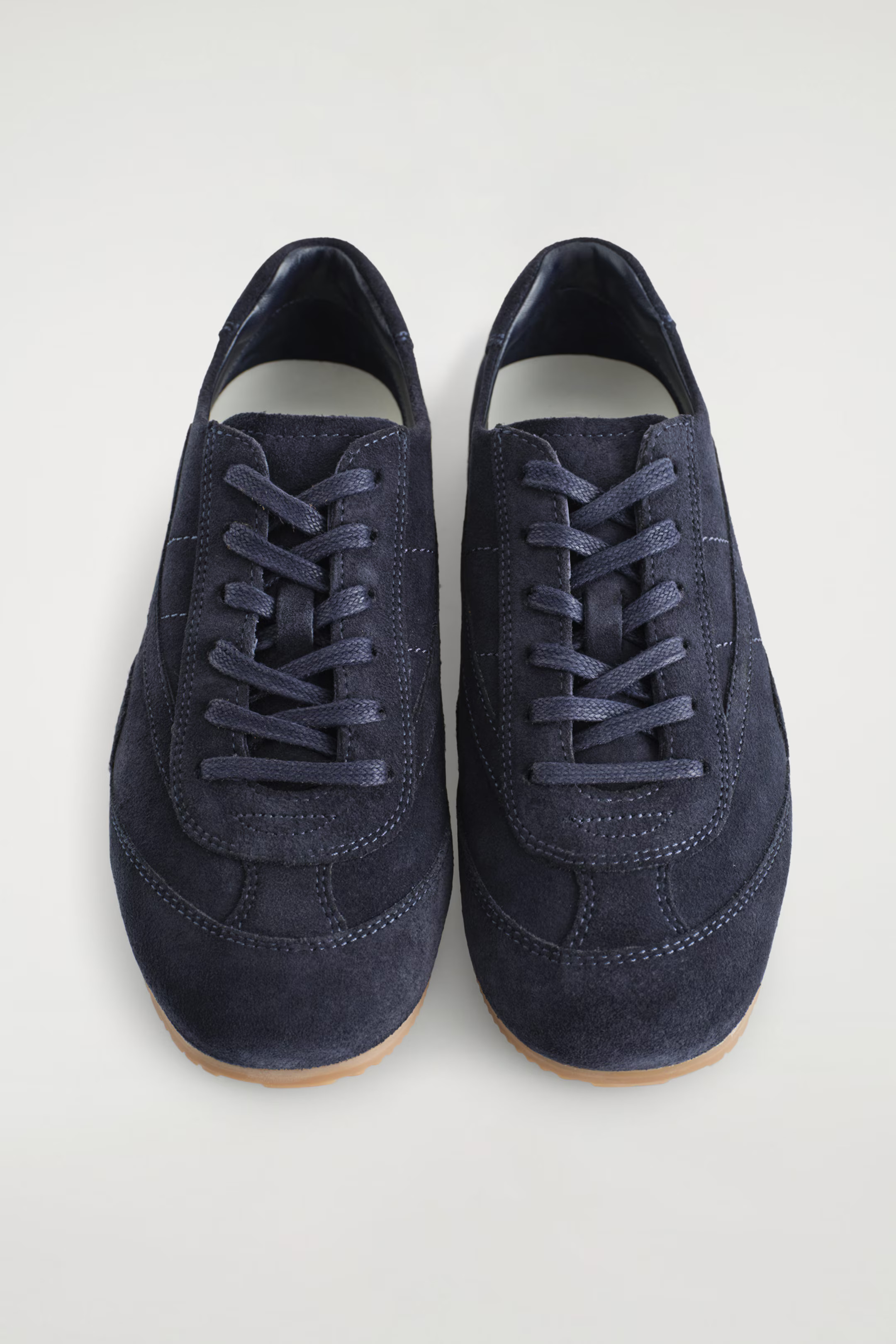 MINIMAL LEATHER SNEAKERS - NAVY | COS | COS (EU)