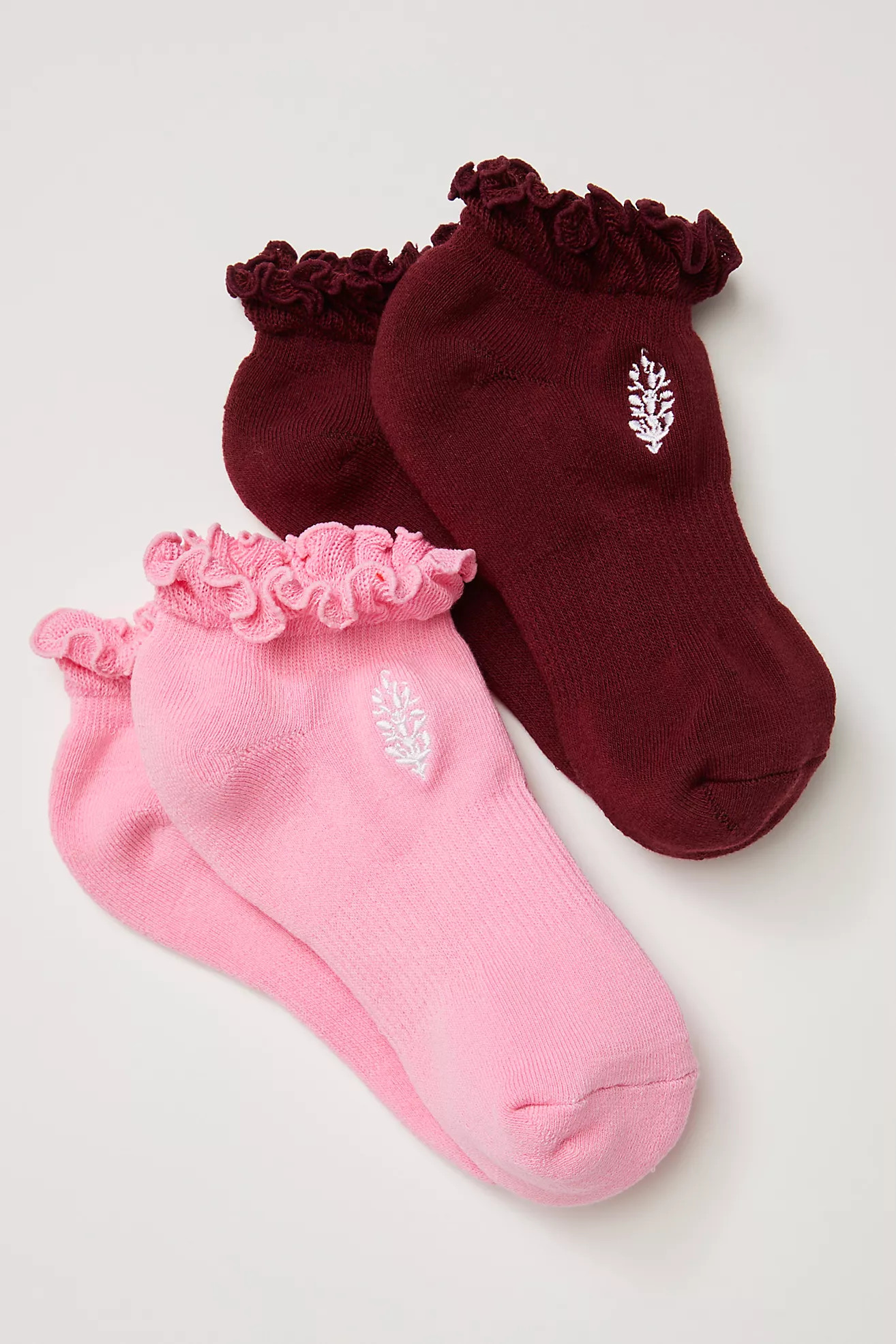 Movement Ruffle Sneaker Sock 2 Pack | Free People (Global - UK&FR Excluded)