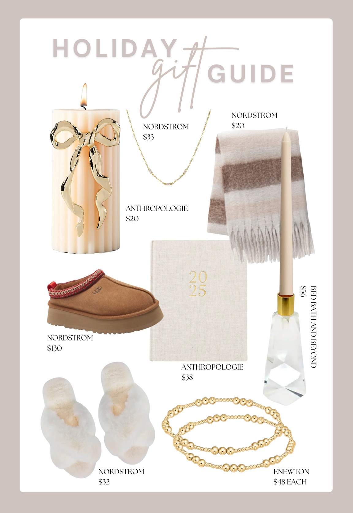 Holiday Gift Guide

Nordstrom | Anthropologie | Gifts for her | gifts for friend | gifts for bride | gifts for bridesmaid | gifts for mom | Ugg | slippers | Enewton | candles | scarf | stocking stuffer 

#LTKHome #LTKGiftGuide #LTKHoliday