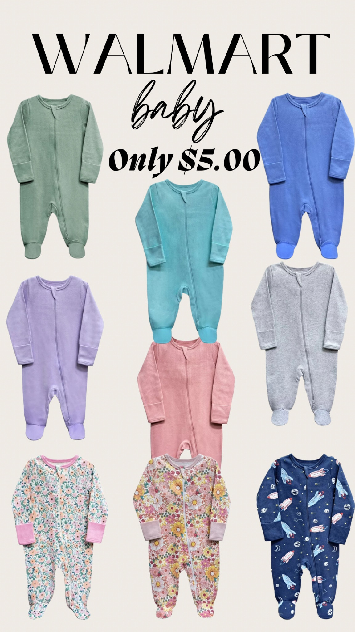 Baby footies on sale! 

#LTKbaby #LTKsalealert