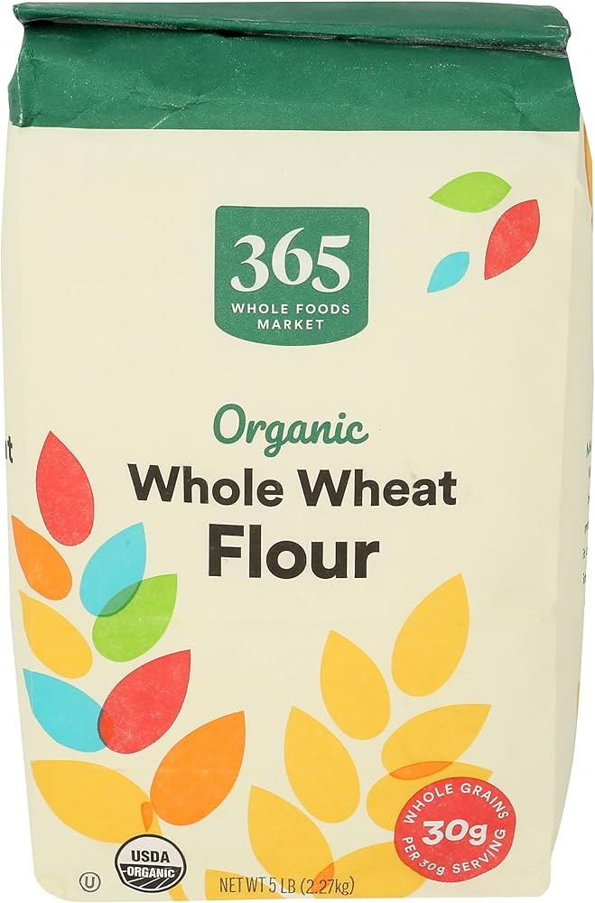 365 by Whole Foods Market, Organic 100% Whole Wheat Flour, 80 Ounce | Amazon (US)