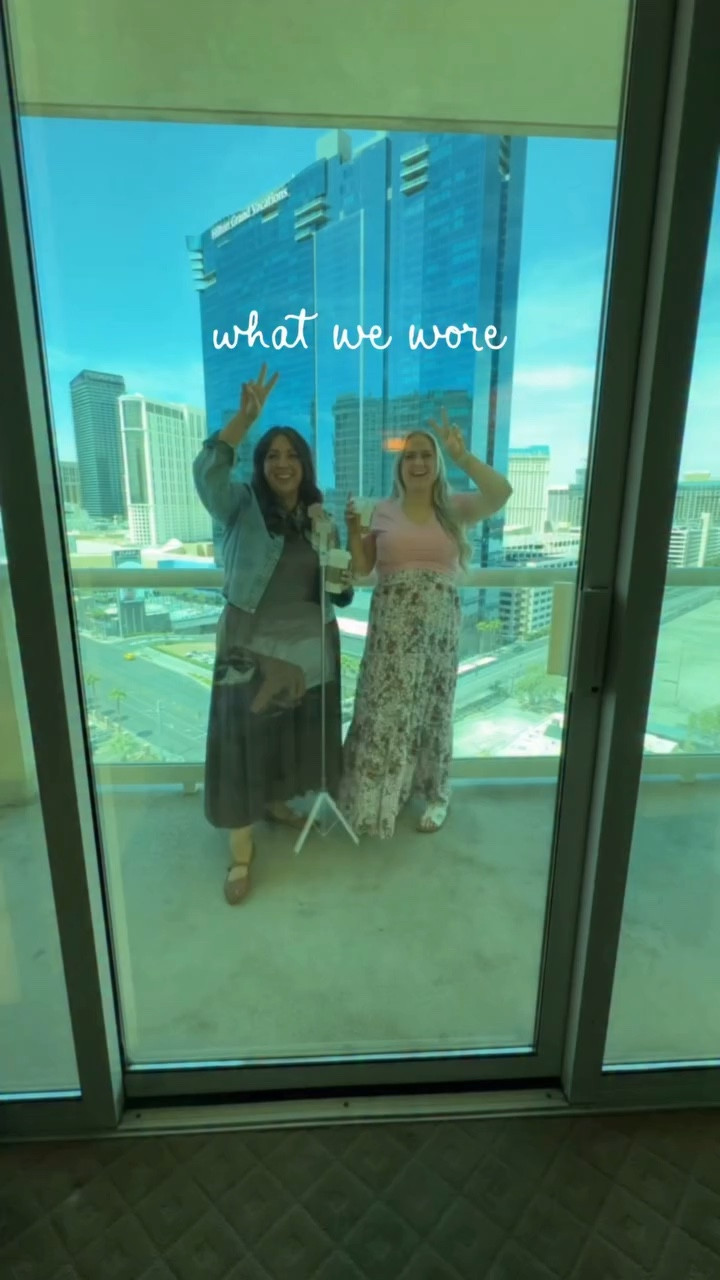 Happiest getting ready together 👯‍♀️✨

Comment OUTFITS and I’ll send you the roundup