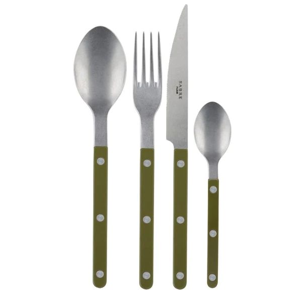 Bistro Flatware, Green Fern | The Avenue