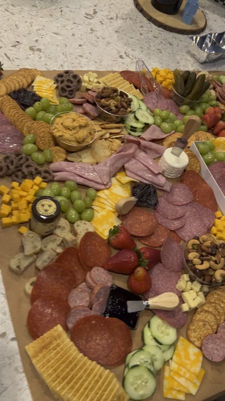 The baby shower charcuterie turned out great. For a budget friendly option I suggest buying bulk at Sam’s club! 

#LTKHome #LTKParties #LTKBump