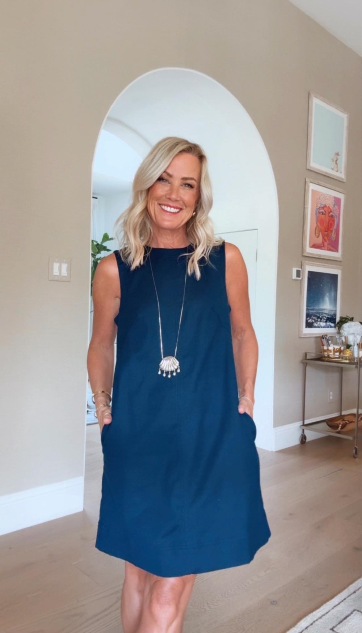 This new shift dress from Spanx is such a gem! Cute, flattering and so easy to wear.

#LTKootd #LTKOver40 #LTKSeasonal