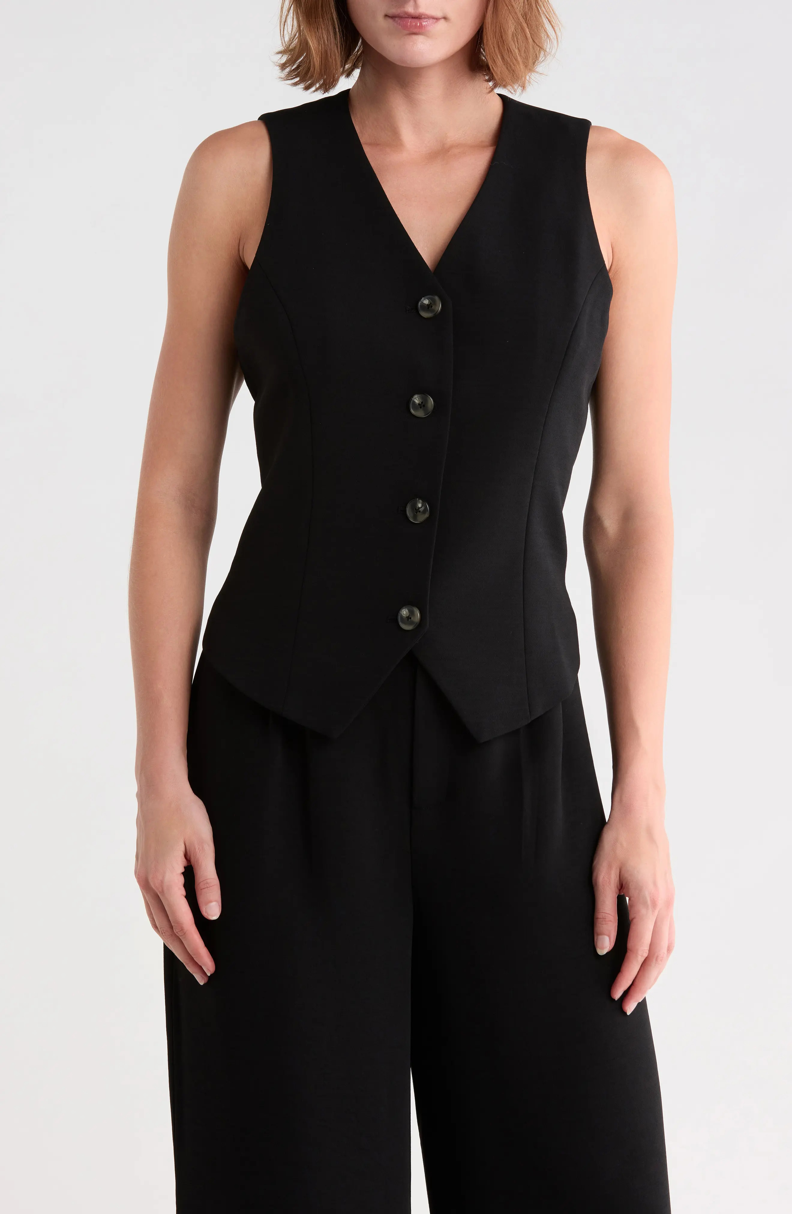 Leith Crepe Waistcoat (Women) | Nordstromrack | Nordstrom Rack