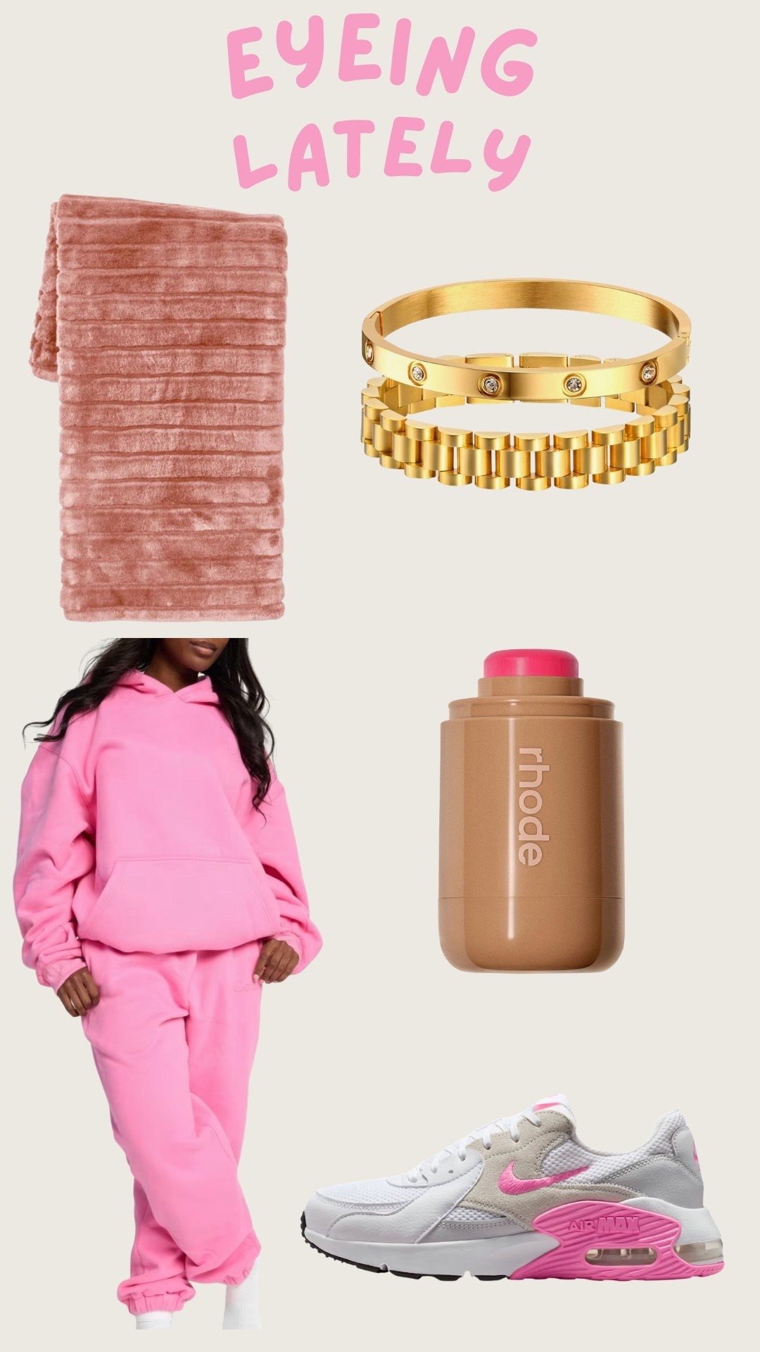 Eyeing lately. Trending. Best sellers. Matching set. Look for less. Throw blanket. Blush. Sneakers. Nike  

#LTKFindsUnder100 #LTKSeasonal #LTKFindsUnder50