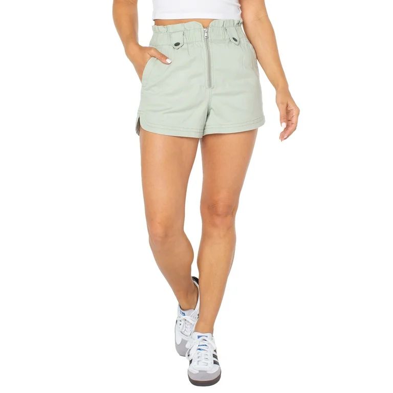Celebrity Pink Juniors Paperbag Waist Shorts | Walmart (US)