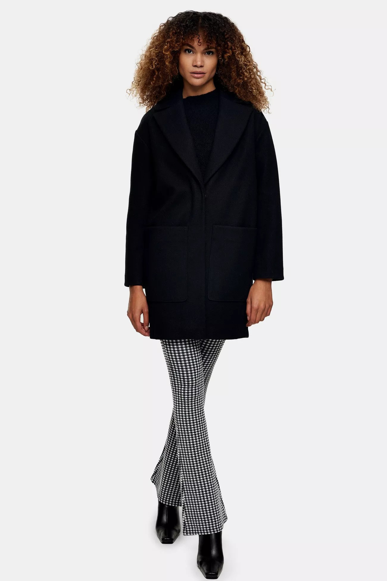 Black Classic Coat | Topshop UK