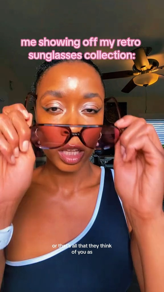 retro shades 4L 😎🖤💫 sunglasses, summer look, ootd inspo, style with me, GRWM, shades, retro sunglasses, vintage look, amazon finds

#LTKFindsUnder50 #LTKSeasonal #LTKStyleTip