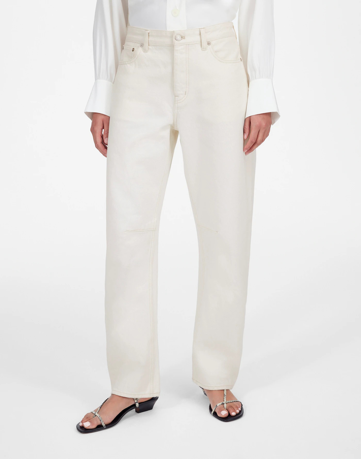 The Darted Barrel-Leg Jean | Madewell