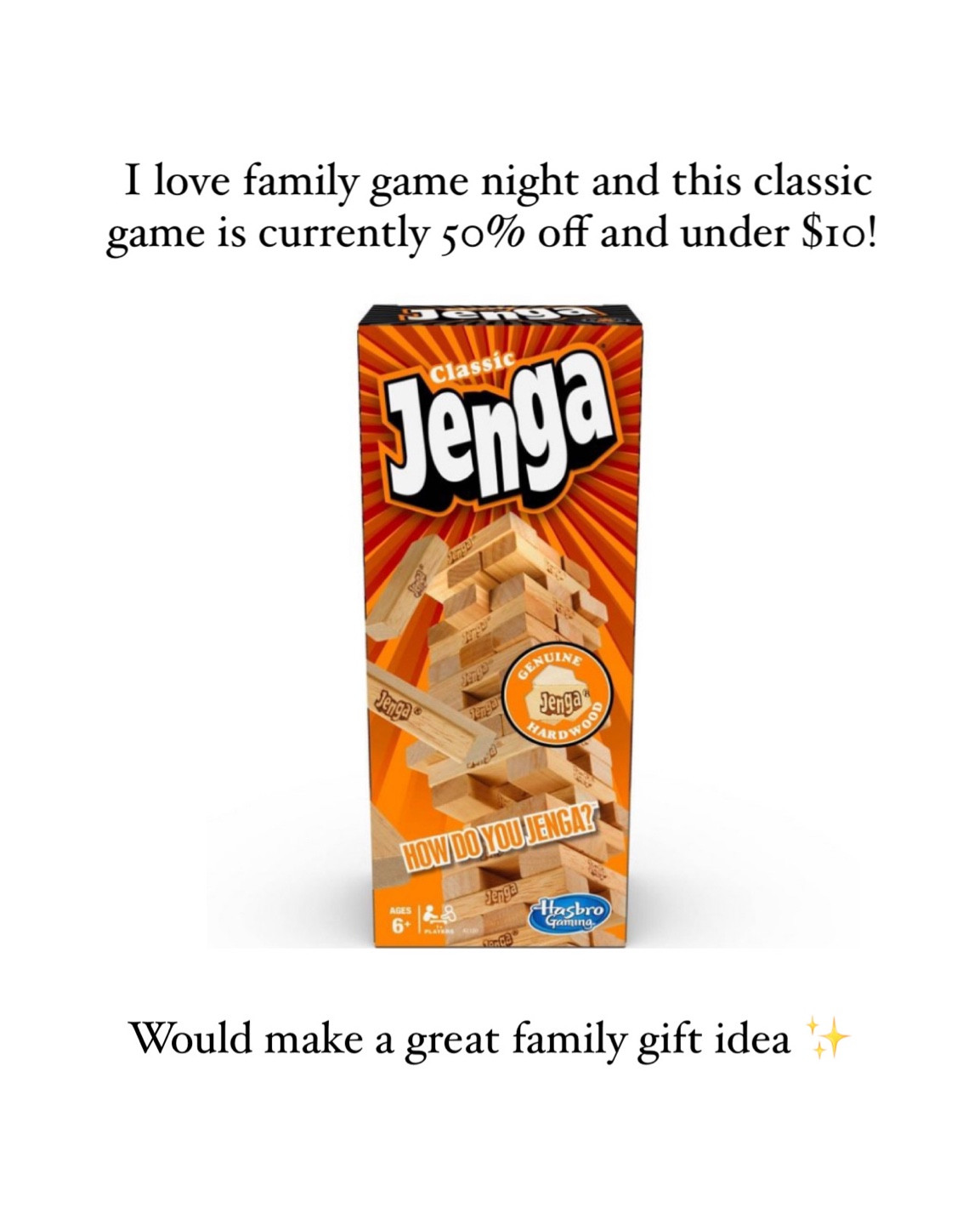 I love Jenna and it’s currently on sale! Under $10 