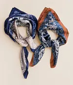 2 Pack Paisley Fashion Scarf Set | Buckle