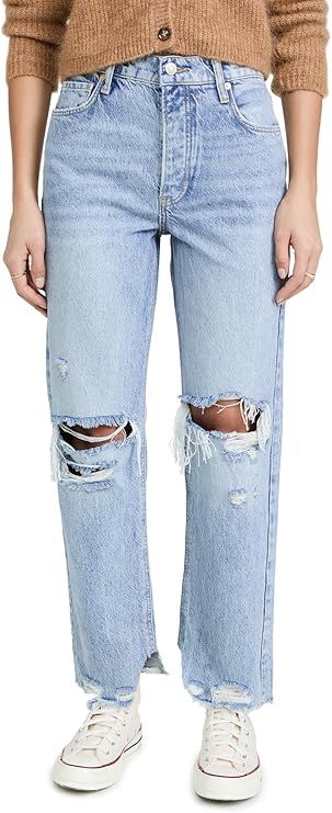 Free People Women's Tapered Baggy Boyfriend Jeans | Amazon (US)