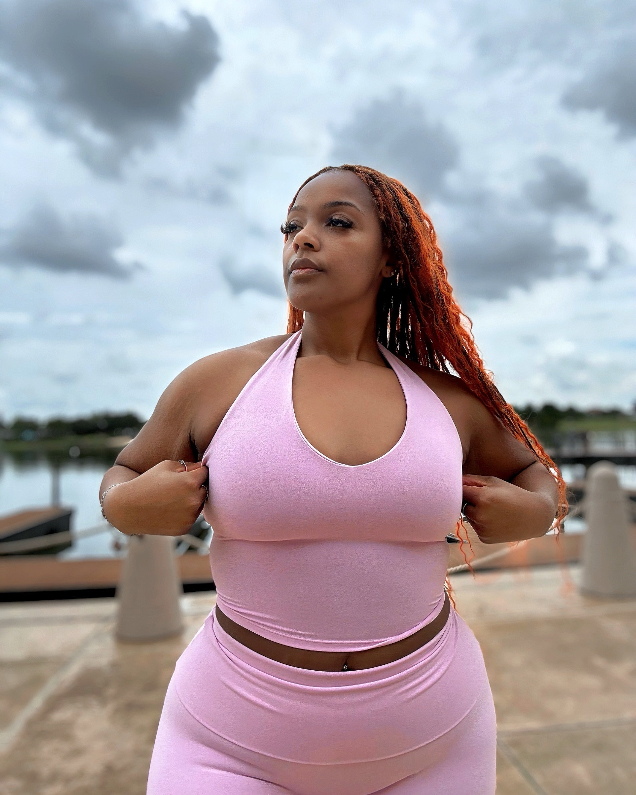 Oner Active Soft Motion Set💕 

Bottoms: SOFTMOTION™ FOLD OVER STRAIGHT LEG BOTTOMS
Size - XL 
Color- Chalk Pink 

Top: SOFTMOTION™ HALTER NECK MID VEST WITH BUILT IN BRA SHELF
Size - Large 
Color- Chalk Pink 

***Items might be sold out**



#LTKActive #LTKPlusSize