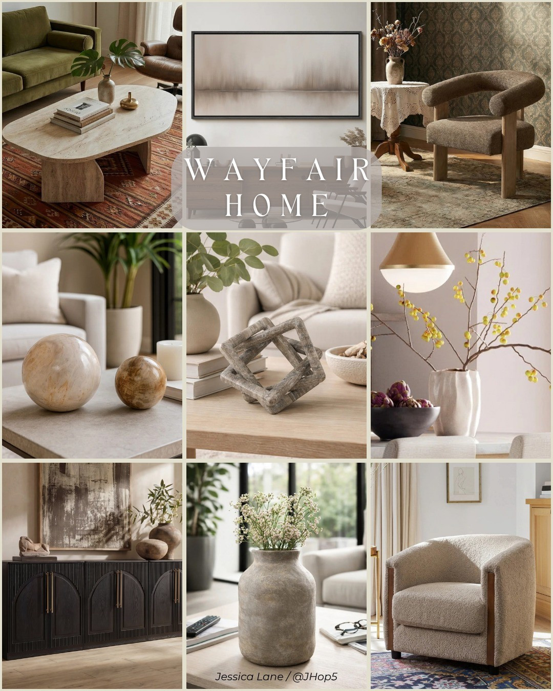 Wayfair finds with all the warm, organic texture I’m loving lately — statement furniture, sculptural accents + timeless neutrals.#Wayfair #WayfairFinds #HomeDecor #ModernOrganic

#LTKSeasonal #LTKHome #LTKSaleAlert