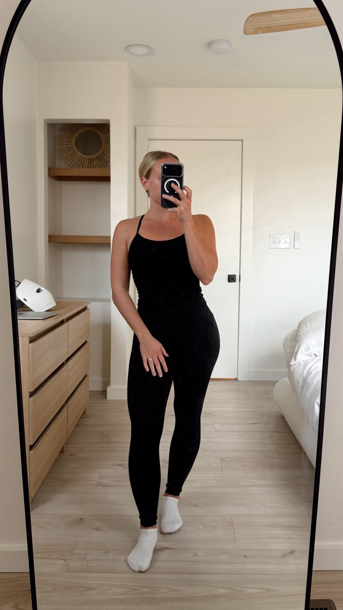 Home workout fit! Wearing size small top and XS leggings!

#LTKActive #LTKfitnessgoals #LTKmorningroutine