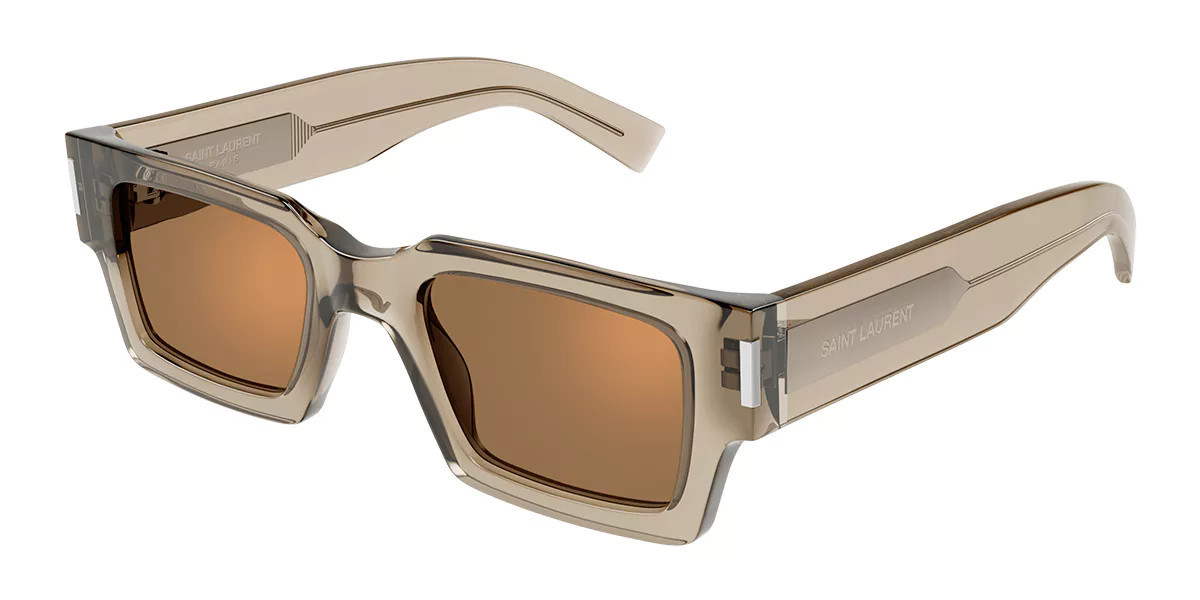 Saint Laurent SL 572 006 Men's Sunglasses Yellow Size 50 | SmartBuyGlasses Global