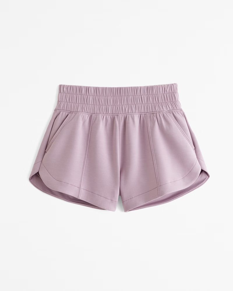 Abercrombie & Fitch Women's YPB neoKNIT Unlined Short in Mauve - Size XS | Abercrombie & Fitch (US)