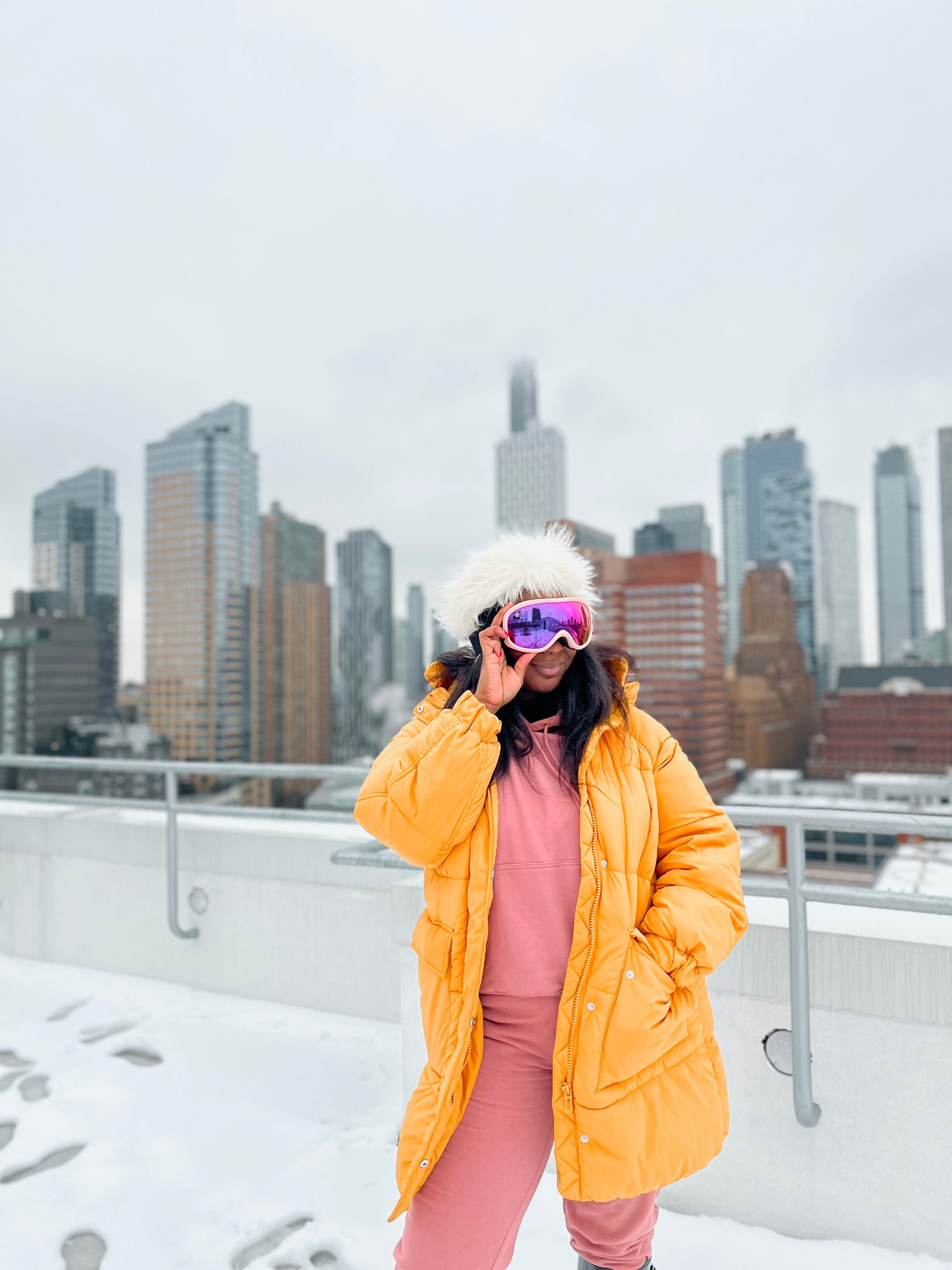 I was waiting for it to snow in NYC this winter.

#LTKunder100 #LTKcurves #LTKSeasonal