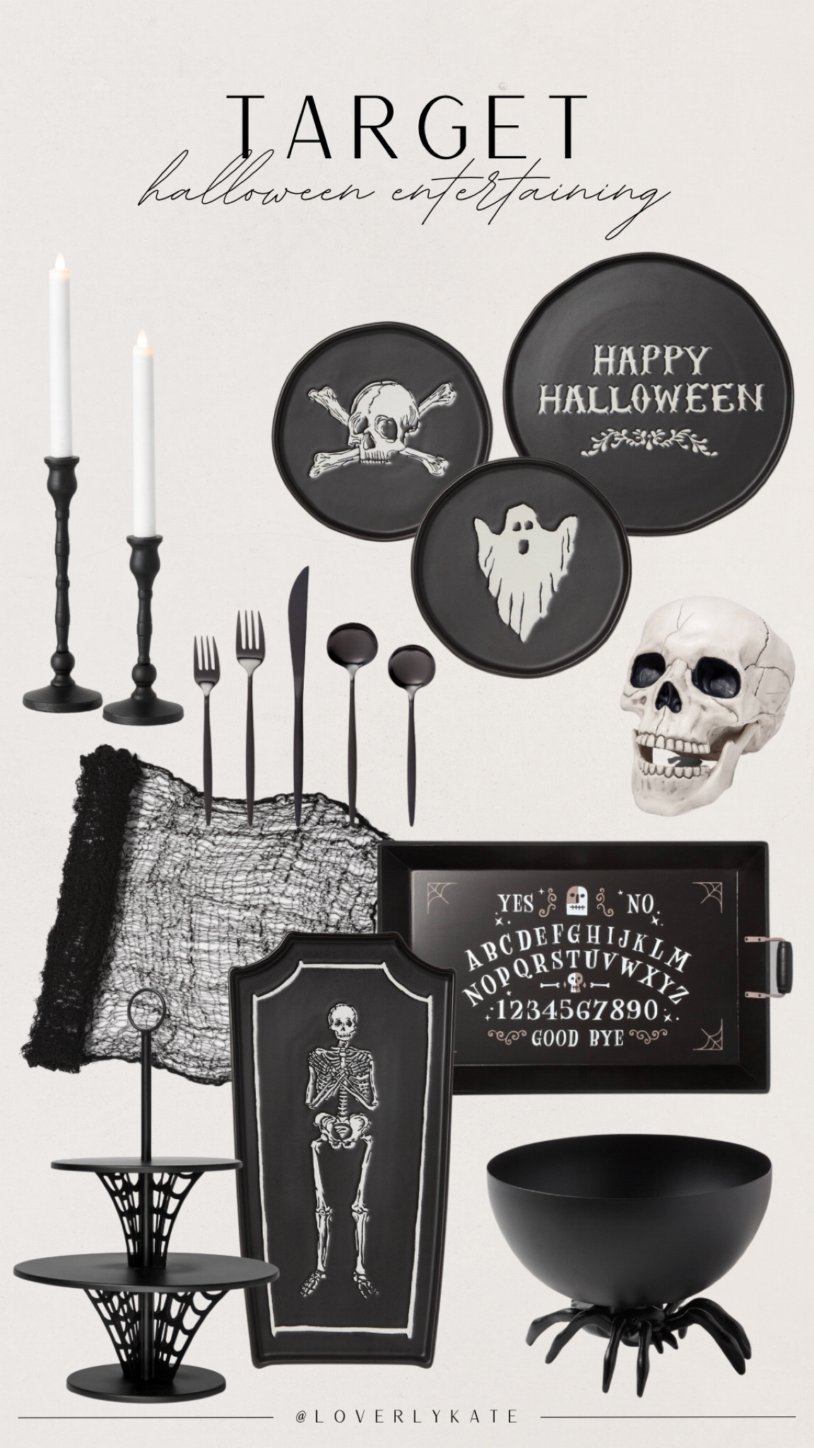 Target Halloween entertaining decor

#target #targethome #targetdecor #targethalloween #halloween #entertaining #tablescape #halloweenparty #halloweendecor #halloweenstyle #targetdeals #targetfinds #blackdecor #halloweenfinds #spookyseason #halloweeninspo

#LTKhome #LTKSeasonal #LTKFind