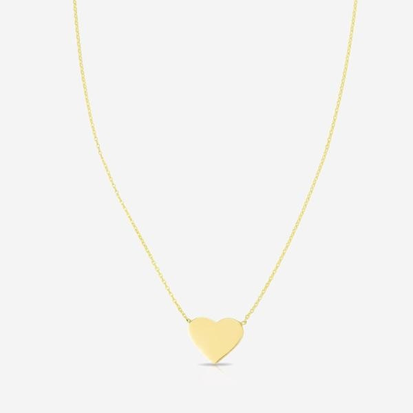 Engravable Heart Necklace | Ring Concierge