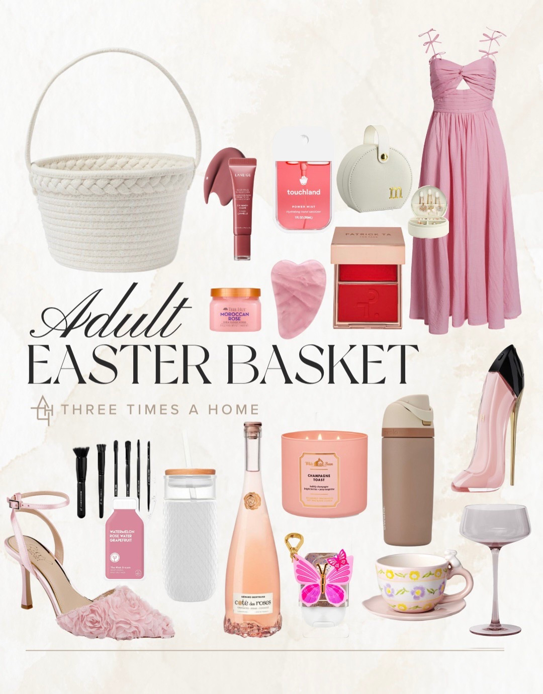 Easter baskets aren’t just for kids. Put together a little springtime surprise for your bestie—filled with cozy, cute, and all things sweet. 💕🌸

#LTKItBag #LTKParties #LTKBeauty