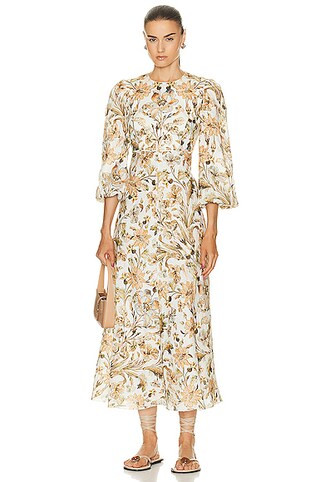 Chintz High Neck Dress | FWRD 
