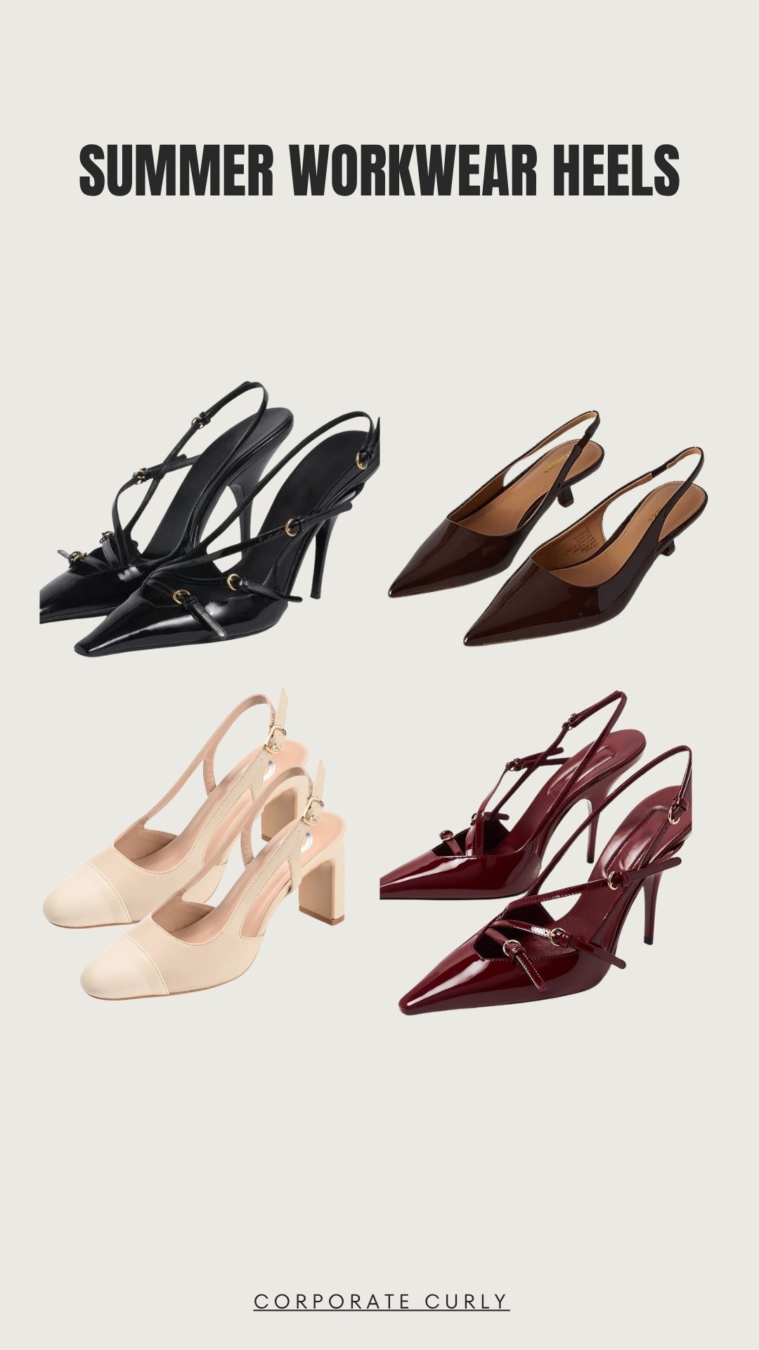 Step up your summer work look with heels that mean business — stylish, comfy, and all-day ready. 

summer work heels, office heels, professional footwear, comfortable heels, business casual shoes, work shoes, stylish heels, summer style, office outfit, chic footwear, polished look, all-day comfort, warm weather shoes



#LTKStyleTip #LTKWorkwear #LTKShoeCrush