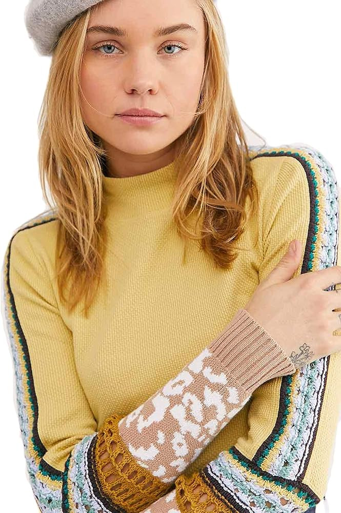 Free People Switch IT UP Thermal TOP (Sun Down Combo) | Amazon (US)