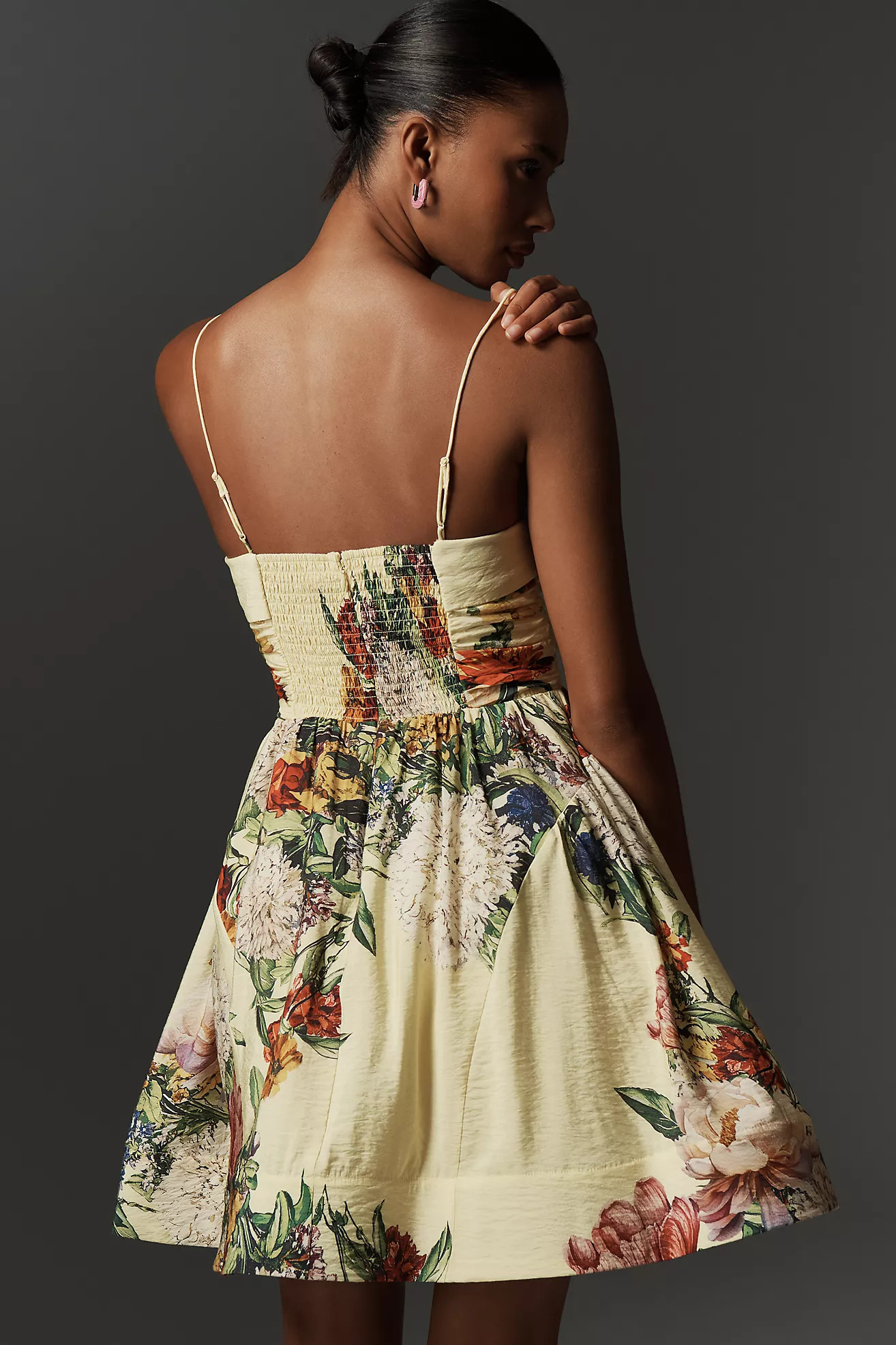 Maeve Sleeveless Fit & Flare Mini Dress | Anthropologie (US)