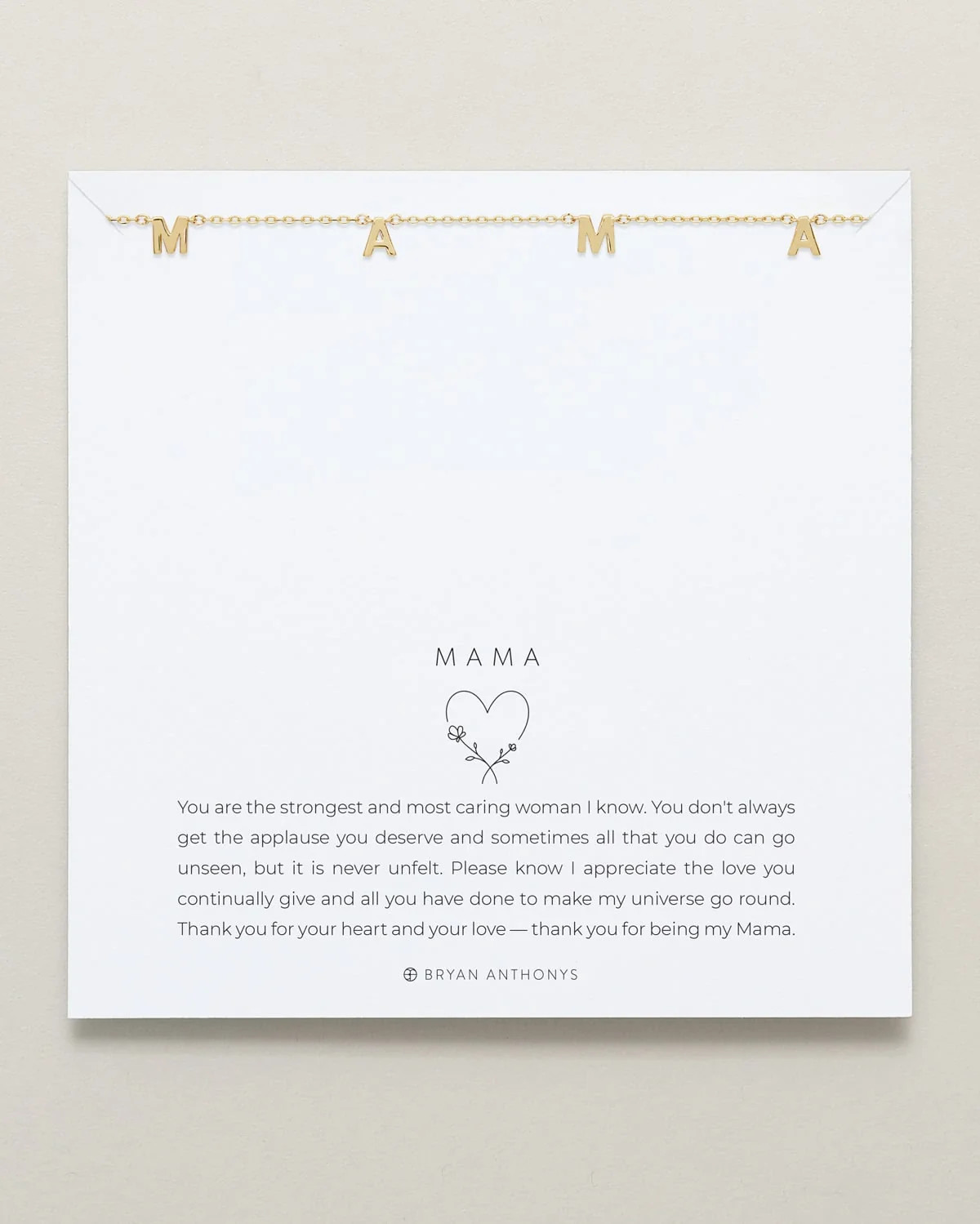 Mama Necklace | Bryan Anthonys | Bryan Anthonys